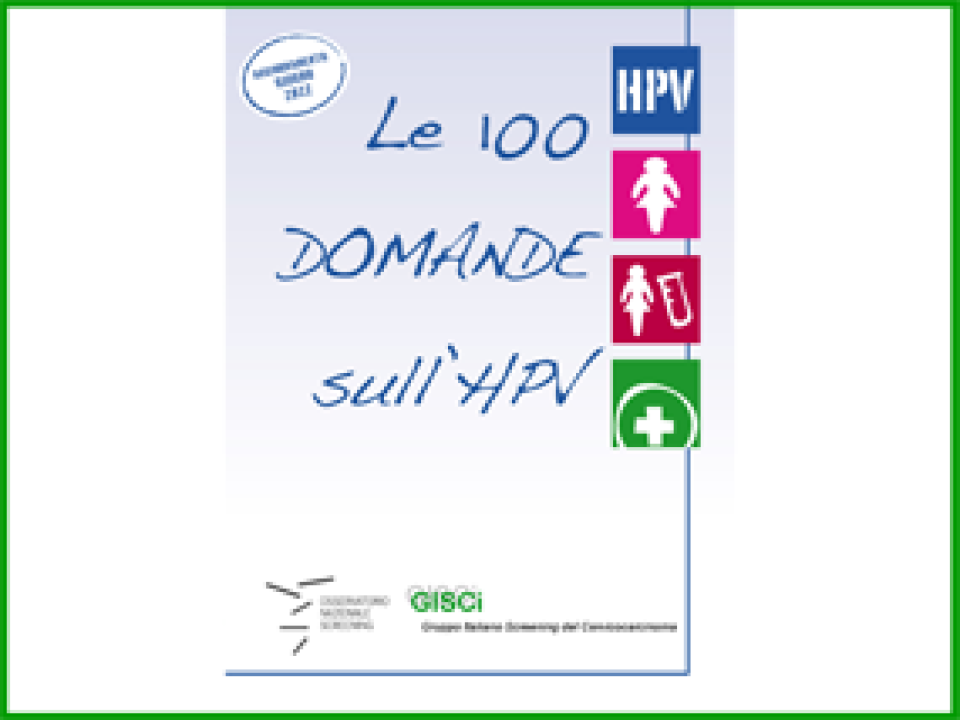 100 Domande HPV - Aggiornamento giugno 2022